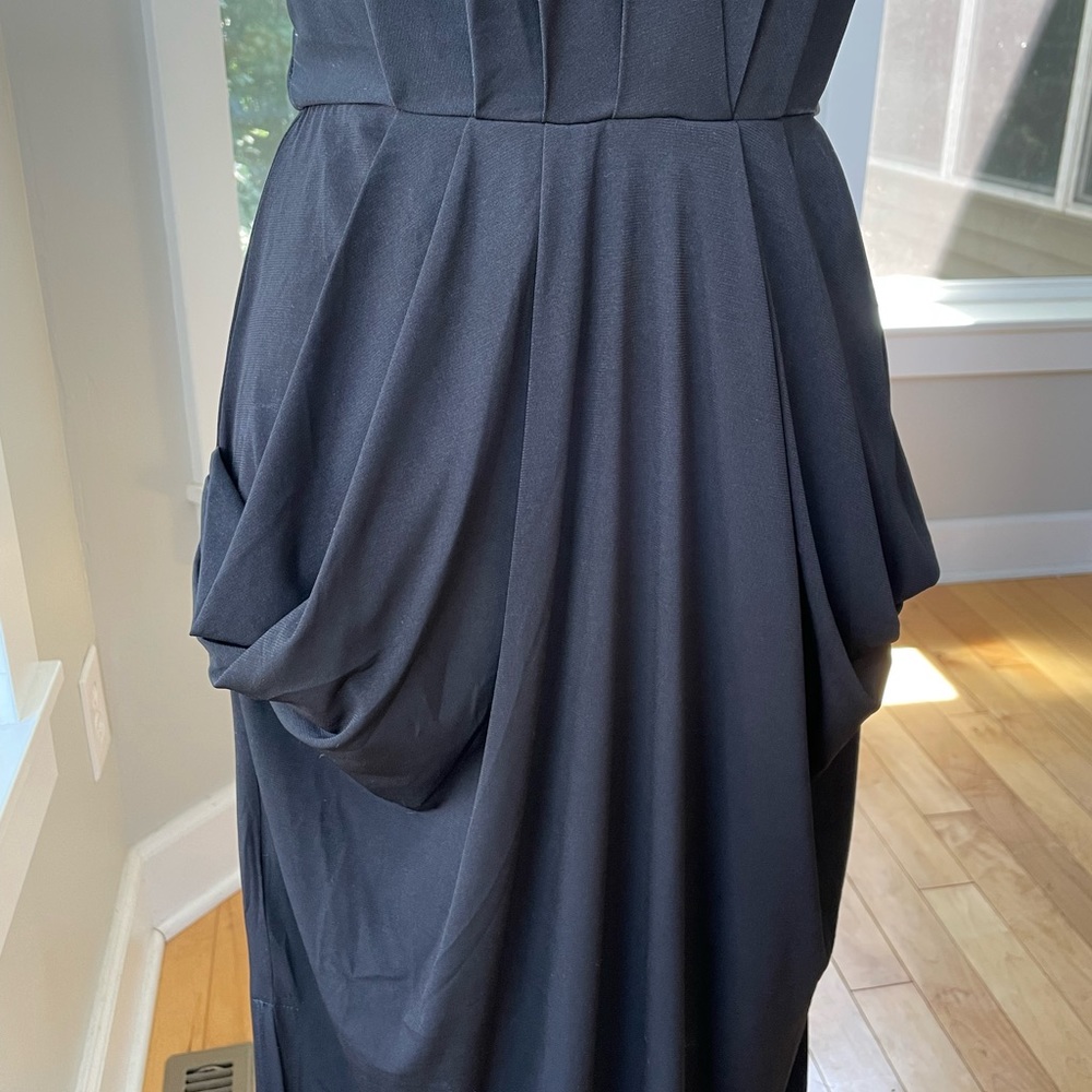 Bcbgeneration Black Drapey Spaghetti Strap Racerb… - image 3